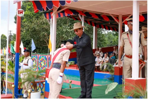 Mizoram CM Lal Duhoma addresses 275 police graduates at PTS Thenzawl