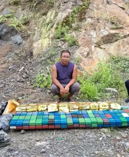 Did Mizoram Officials Seize Drugs Worth Rs 45 Crore and Arrest Four Suspects?