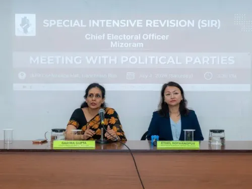 Mizoram first in SIR-2026: 100% digitisation of electoral enumeration achieved