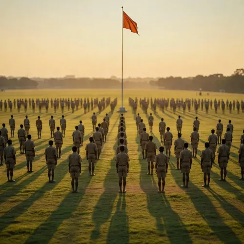 Amit Shah Greets RSS on Its 101st Foundation Day