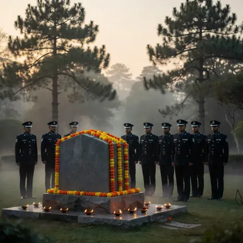 Arunachal CMO honours fallen police on Commemoration Day
