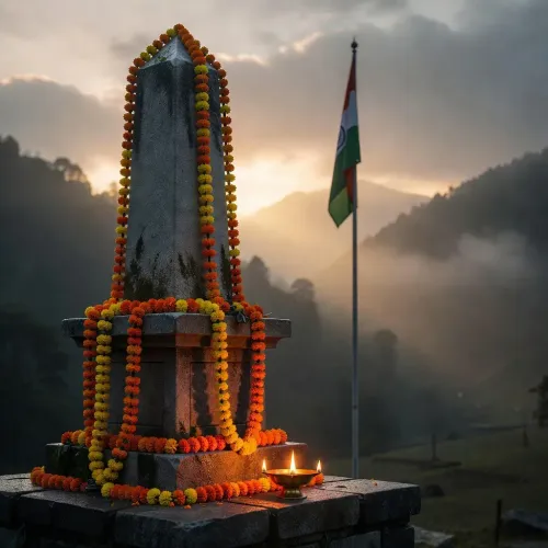 Arunachal Governor KT Parnaik Honours Kargil Heroes in Rupa