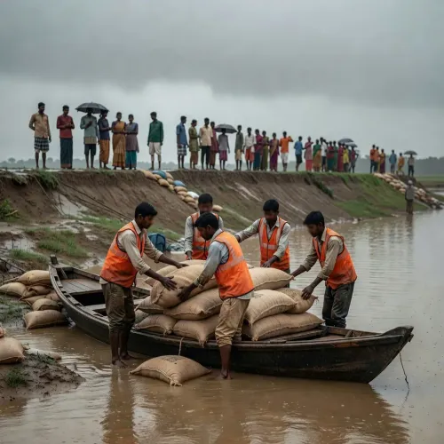 Bihar CM Thanks Donor, Pledges Relief Fund for Disaster Aid