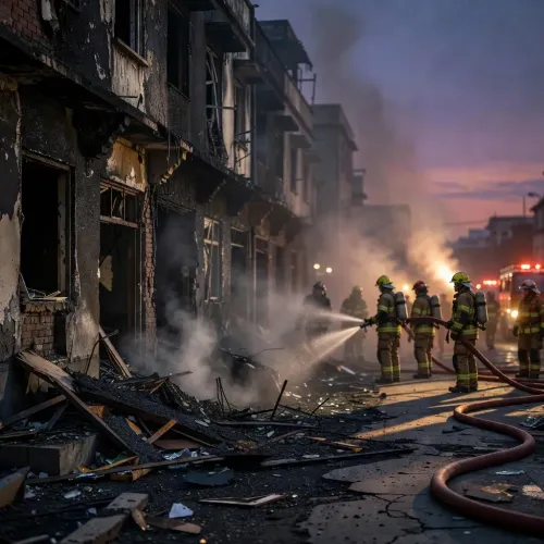 CM Dhami Condoles Lucknow Fire Tragedy, Prays for Victims