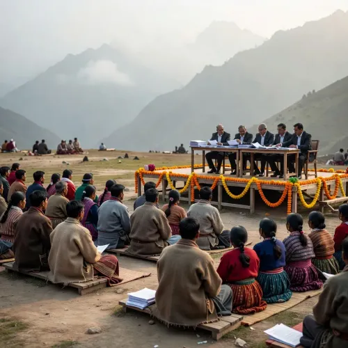 CM Dhami Holds Live Jan Outreach Camp in Gopeshwar, Chamoli