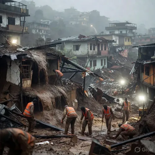 CM Fadnavis mourns Ghatkopar landslide deaths, orders treatment