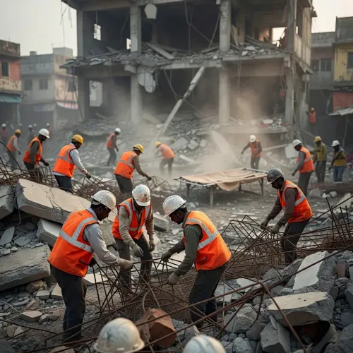 CM Fadnavis orders FIR after Bhiwandi building collapse kills several