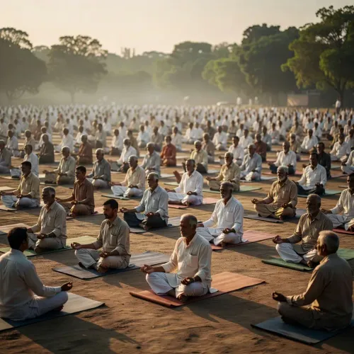 CM Fadnavis: Yoga is the cure for all diseases