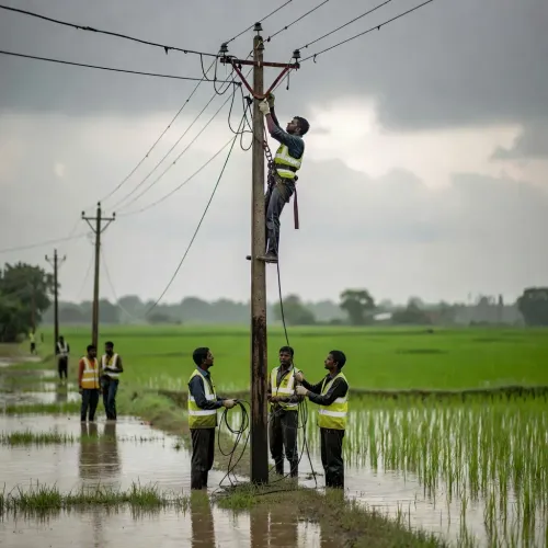 CM Himanta: Sivasagar Power Restoration 80% Complete as Floods Recede
