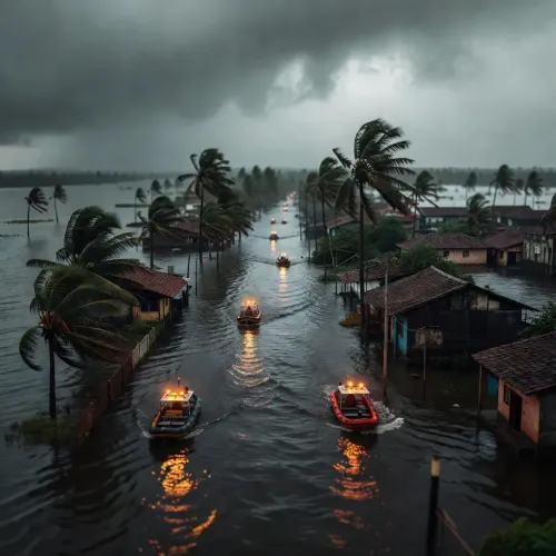 CM Majhi Briefs Amit Shah on Cyclone Arnab, Seeks Central Aid