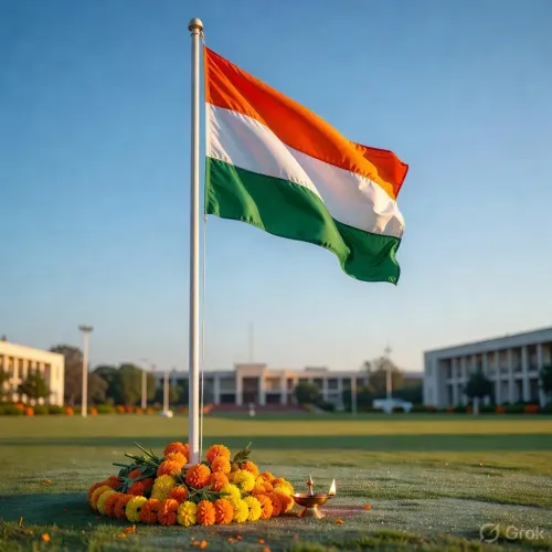 CM Majhi Hoists Tiranga, Champions Har Ghar Tiranga Drive