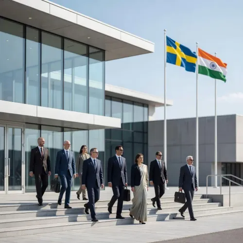 CM Nayab Saini Heads to Sweden to Woo Investors for Haryana