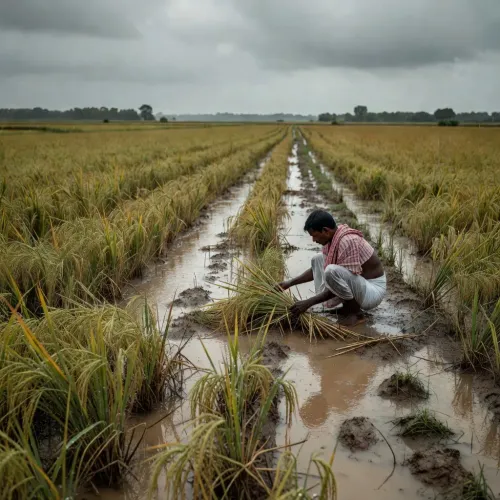 CM Nitish Orders Swift Crop Damage Assessment for Bihar Farmers