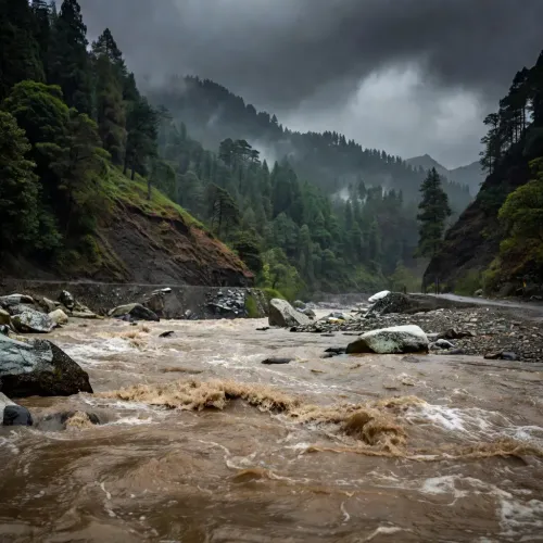 CM Office HP Flags Heavy Rain Alert in Kinnaur, Lahaul-Spiti