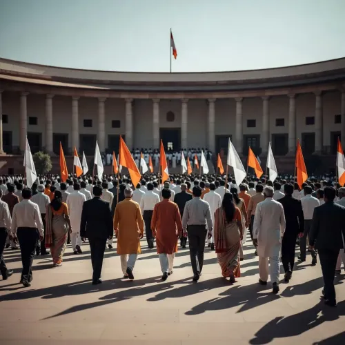 CM Sukhu joins INDIA bloc march to Supreme Court over vote theft