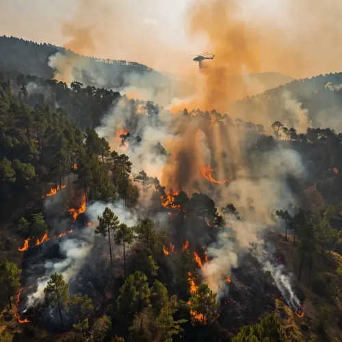 CM Sukhu Mobilises IAF, Fire Brigade for Kasauli Fire