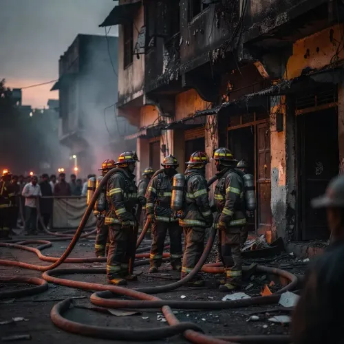 CM Yogi announces ex-gratia after Lucknow fire tragedy