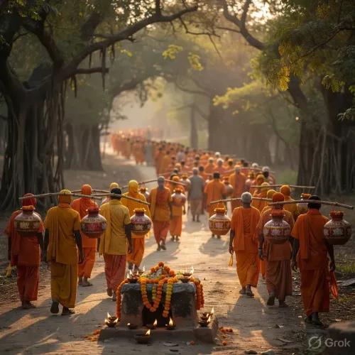 CM Yogi Calls for Eco-Friendly, Service-Minded Kanwar Yatra