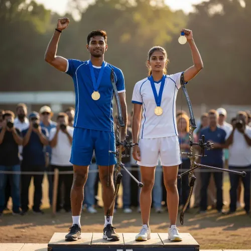 CM Yogi Hails India's Archery Gold at Asian Games 2026