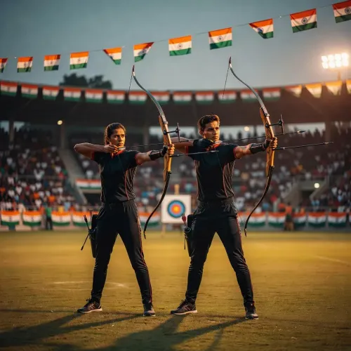 CM Yogi hails India's first Asian Games archery medal