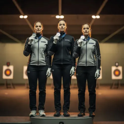 CM Yogi Hails India's Silver in Women's 50m Rifle 3P Team