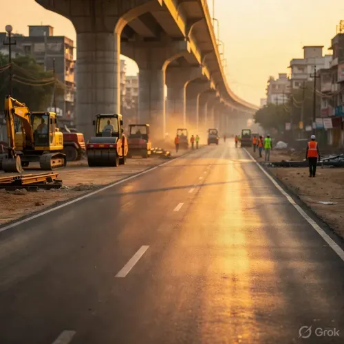 CM Yogi inaugurates 2-lane road widening in Gorakhpur