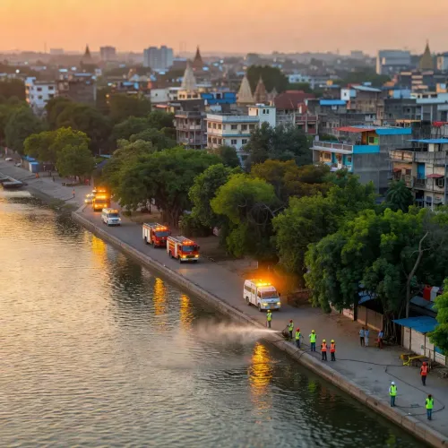 CM Yogi Orders Integrated Flood Plan for Lucknow's Gomti