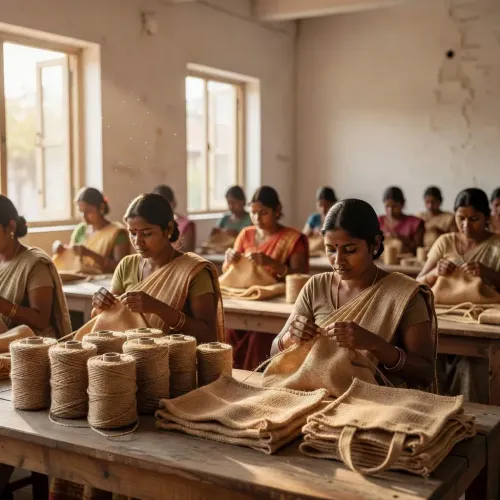 Giriraj Singh hails free jute bag training for 35 women in Trichy