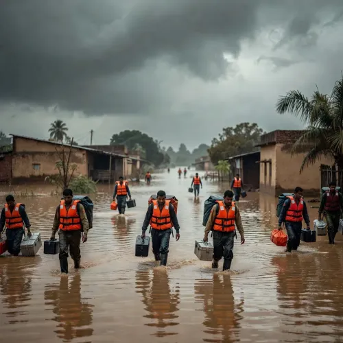 Gujarat CM Bhupendra Patel Seeks Central Aid from Amit Shah Amid Heavy Rains