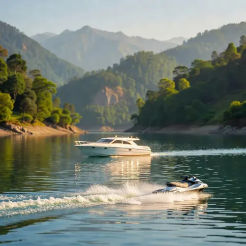 HP CM Office Launches Cruises, Speed Boats & Jet Skis in Bilaspur