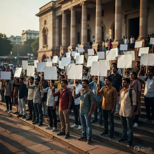 Kejriwal backs Jharkhand student protesters, urges govt action