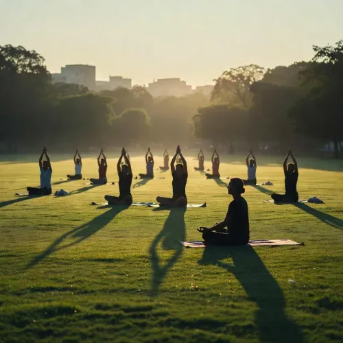 Kejriwal Greets Nation on International Yoga Day