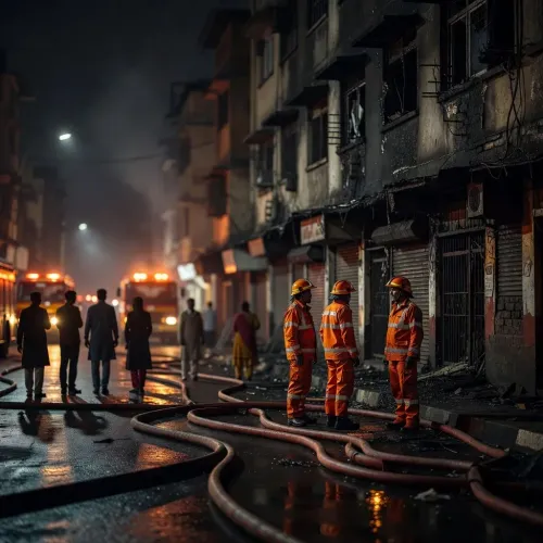 Kishan Reddy Condoles Lucknow Fire Tragedy, Prays for Victims