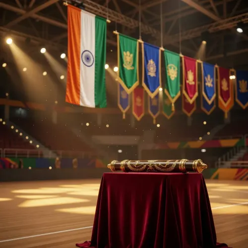 Kishan Reddy: India receives CWG 2030 Flag and Baton