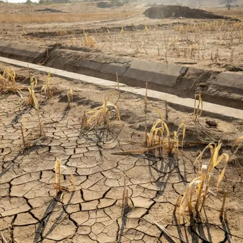 KTR Slams Congress Over Farmer Water Crisis in Telangana