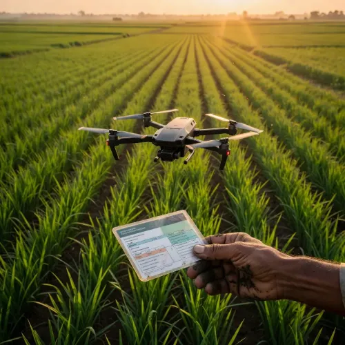 PM Modi Highlights Drones, Soil Health Cards for Farmers