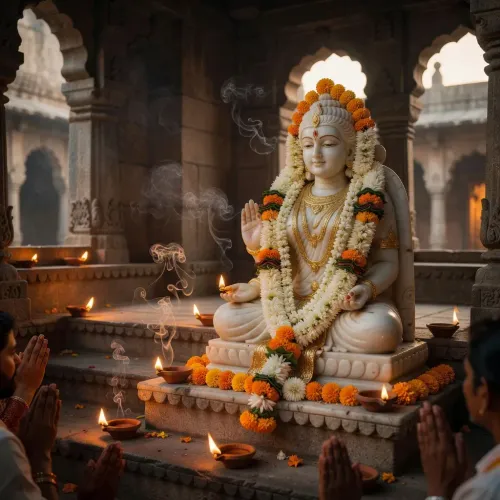 PM Modi seeks Maa Mahagauri's blessings on Ashtami