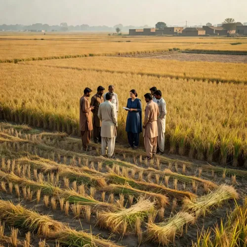 Punjab PPCB Chief Meets Sangrur Farmers to Halt Stubble Burning
