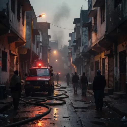 Rajnath Singh Condoles Malviya Nagar Fire Deaths in Delhi