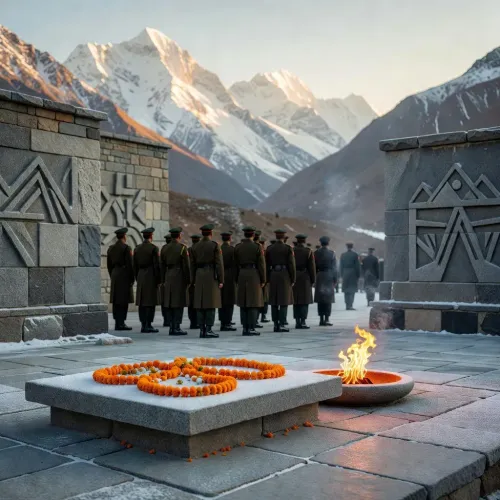 Rajnath Singh to Visit Dras, Attend Vijay Diwas at Kargil Memorial