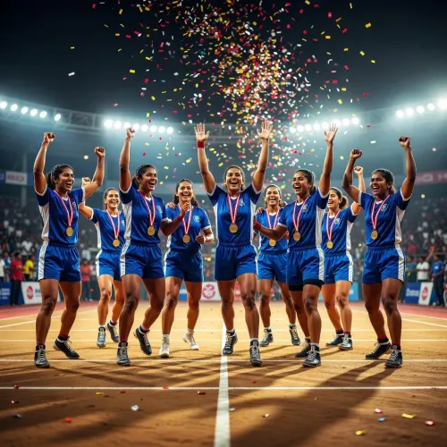 Rijiju Hails Indian Women's Kabaddi Team's Asian Games Gold