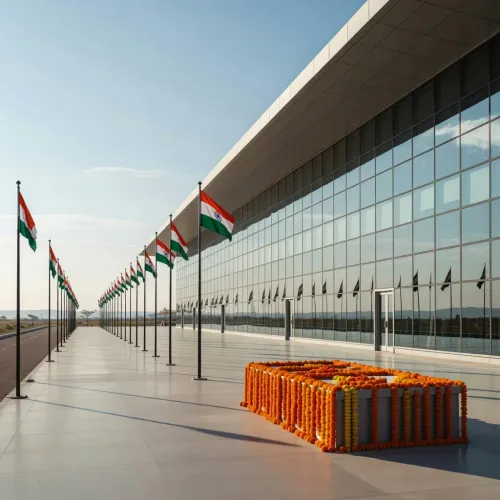 Shekhawat shares live: PM Modi opens Bhogapuram airport