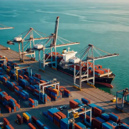 Tharoor Welcomes Direct EXIM Cargo Launch at Vizhinjam Port