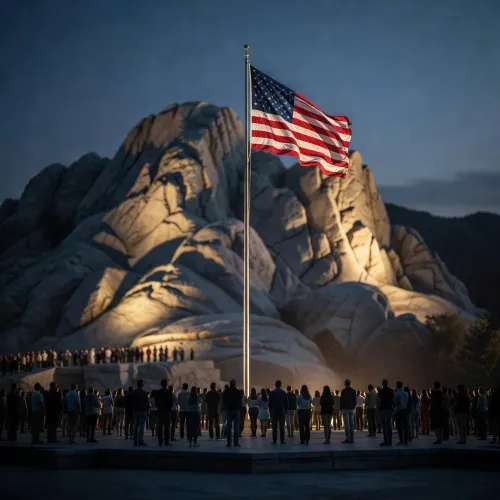 Trump Addresses Mount Rushmore on Eve of America's 250th Anniversary