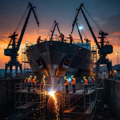 Trump Delivers Remarks on American Shipbuilding Push