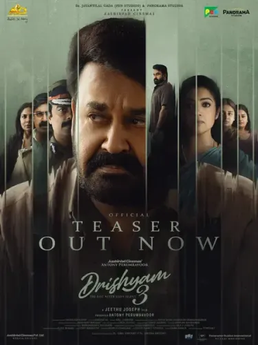 Mohanlal-starrer 'Drishyam 3' teaser: George Kutty is scared and worried!