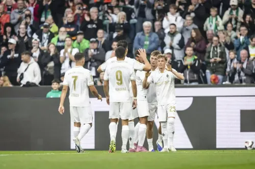 Tabakovic's late strike secures Gladbach's Bundesliga safety, stuns Dortmund