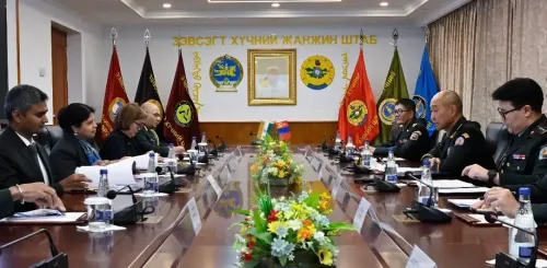 India-Mongolia defence ties: Cyber security centre, Nomadic Elephant 2026 reviewed at 14th JWG meet