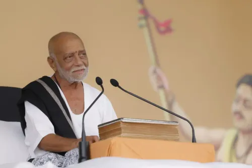 क्या मोरारी बापू ने गोपनाथ रामकथा में 'सनातन धर्म और मंदिर संस्कृति का संरक्षण हमारी जिम्मेदारी' का संदेश दिया?