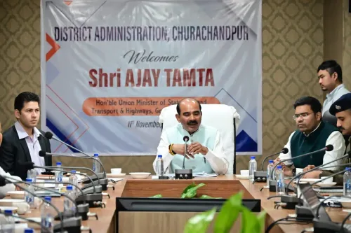 What Did MoS for Road Transport and Highways Review in Manipur?